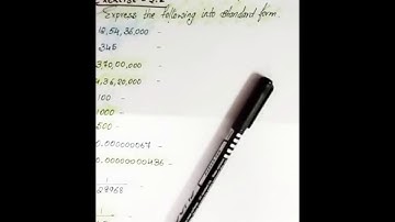 CLASS 8 MATHS Chapter 2 Exponents| Exercise 2.2