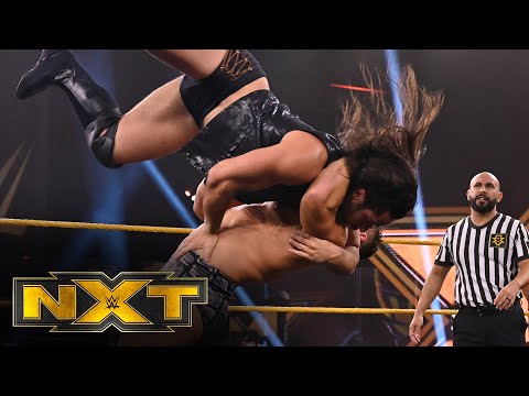 Ridge Holland enters The Cameron Grimes Stepping Stones to The Moon Match: WWE NXT, Sept. 30, 2020