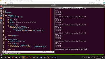 Perl Weekly Challenge - 068 (Task #1: Zero Matrix)