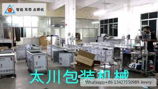 Semi automatic ear loop welding machine made in China
