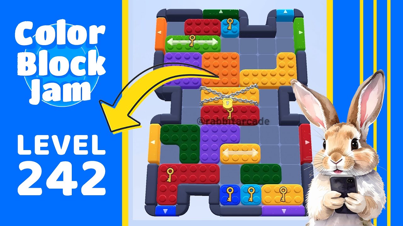 Color Block Jam Level 242 Solution Walkthrough - YouTube
