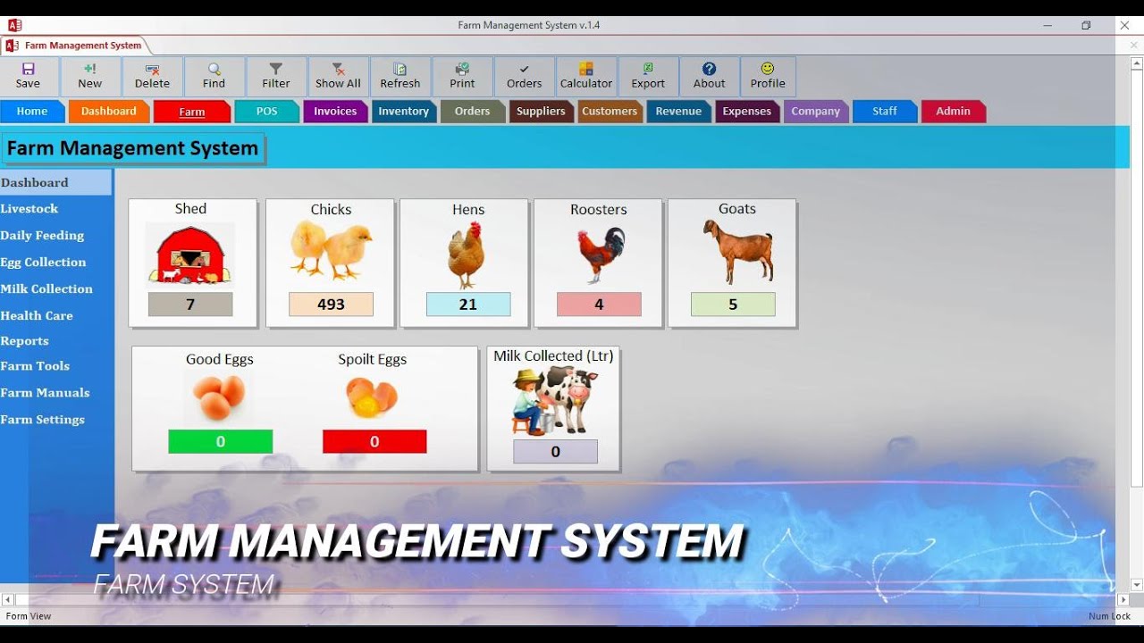 🌾 Farm Management System – Developed for Smarter Farming! 🌱