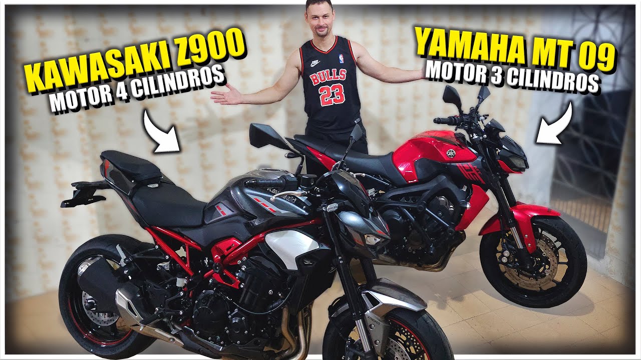 Kawasaki Z900 2026 VS Yamaha MT 09 2023 (Which is BEST?) - YouTube