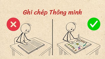 Cách GHI CHÉP THÔNG MINH, giúp bạn HỌC NHANH, NHỚ LÂU.