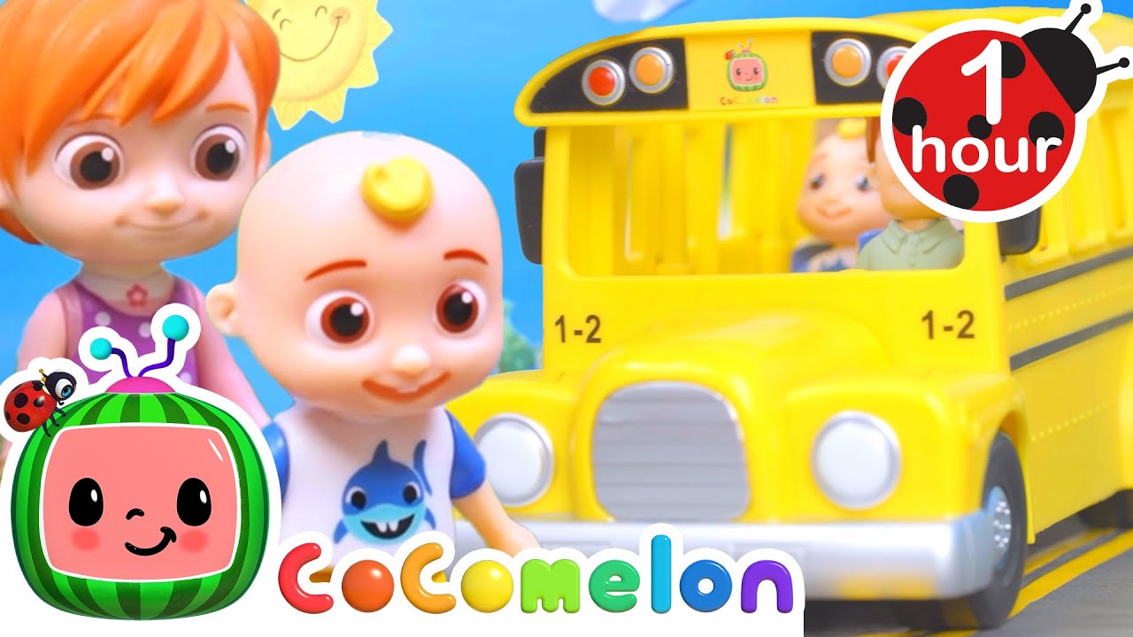 Wheels on the Bus (Camper Van) + More CoComelon Nursery Rhymes