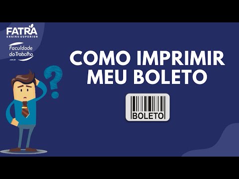 COMO IMPRIMIR MEU BOLETO ?