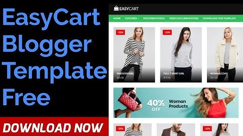 EasyCart Blogger Template-BTPoint