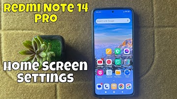 How to Change Transition Animation on Redmi Note 14 Pro - Home Screen Settings on Redmi Note 14 Pro