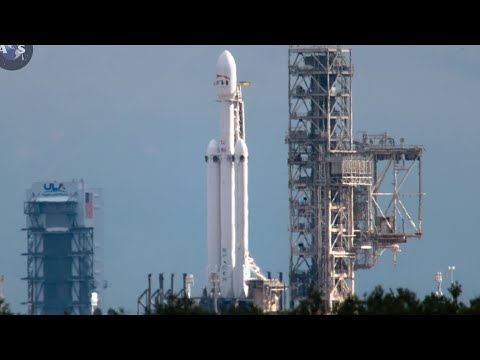 Falcon Heavy Test Fire