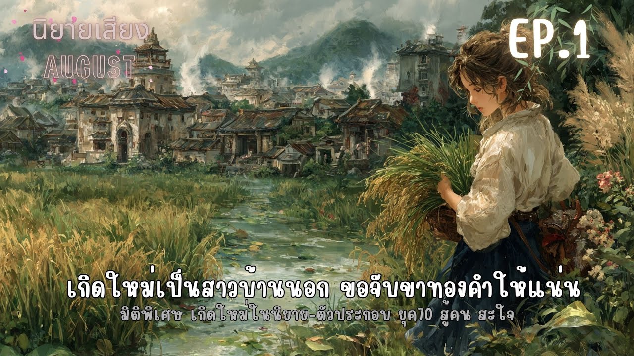 เกิดใหม่เป็นสาวบ้านนอก ขอจับขาทองคำให้แน่น Ep.1 เกิดใหม่ในยุค70