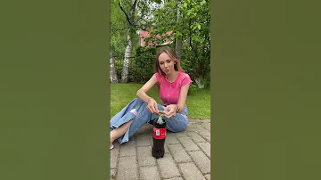 😂 Кола и Ментос надуют шарик?