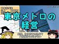 【ゆっくり解説】経営から見る私鉄part7 東京メトロ【迷列車】