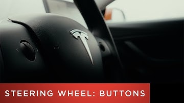 Tesla Model 3 Quick Video | Steering Wheel: Scroll Buttons