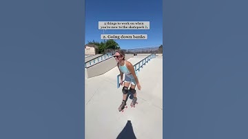 5 Things To Work On When You’re New To The Skatepark 🛼 #rollerskating