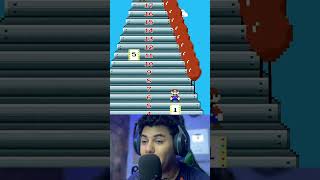 Help SUPER MARIO Reach the Finish Line vs LUIGI #shortsvideo