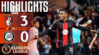 Bournemouth vs Sturm Graz 3-0 Highlights | UEFA Europa League 2026/27