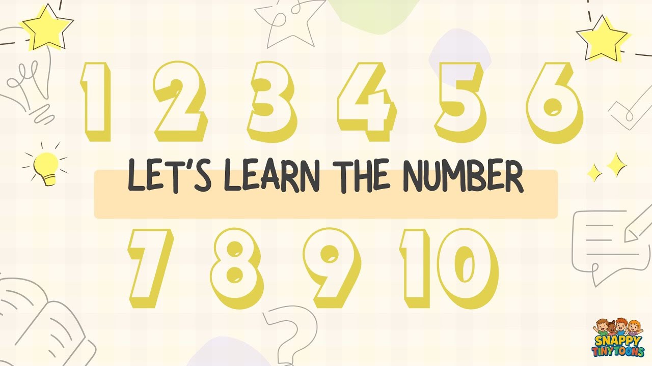 🚀 Counting Journey 1 to 10 🔢 || Fun Numbers Adventure for Kids🧩 || SNAPPY TINYTOONS 🥳