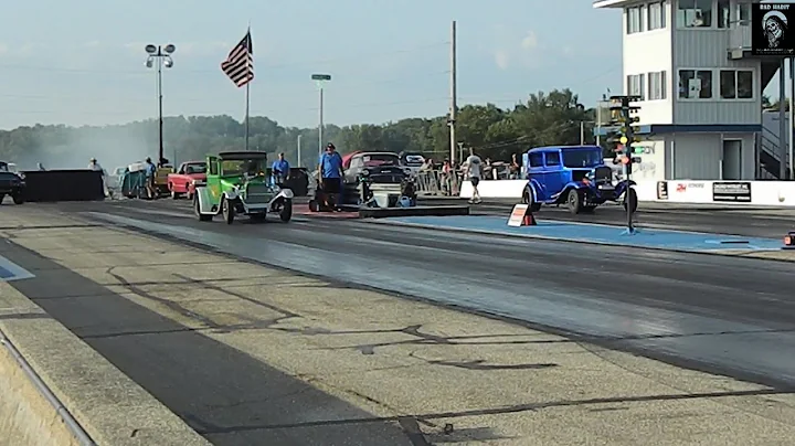 Brew City Gassers match up at the 2023 Glory Days Drags   Byron Dragway
