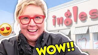 🤩My FIRST TIME at Ingles Grocery Store! (I am IMPRESSED)