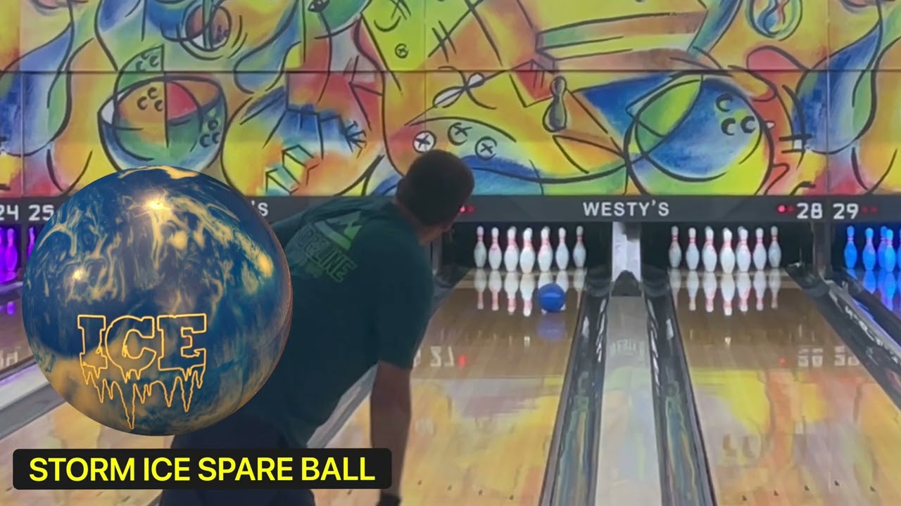 Check out this amazing headpin messenger strike with my ￼Storm ICE Spare Ball