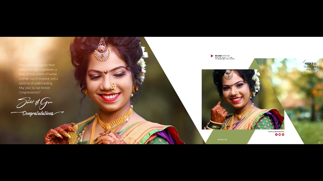 Traditional Wedding Album Design Dream Stories Photobook 2K21 YouTube