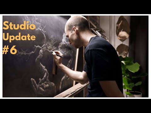 Studio Dry Update #6 - Magnetic Easel Finished!