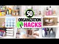 50 *BEST* Dollar Tree Organization HACKS!  EASY ways to get organized in 2024!