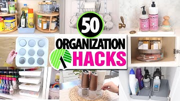 50 *BEST* Dollar Tree Organization HACKS!  EASY ways to get organized in 2025!