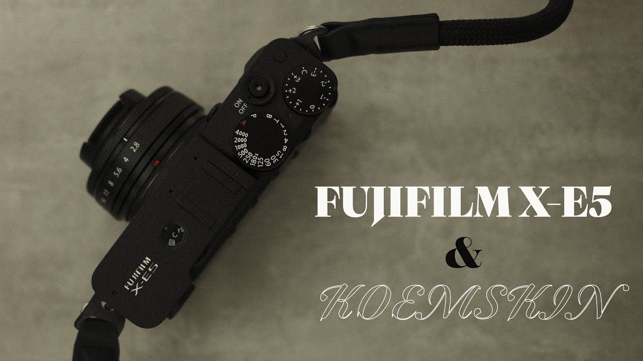 Fujifilm X-E5 카메라 보호스킨 부착하기 📷
