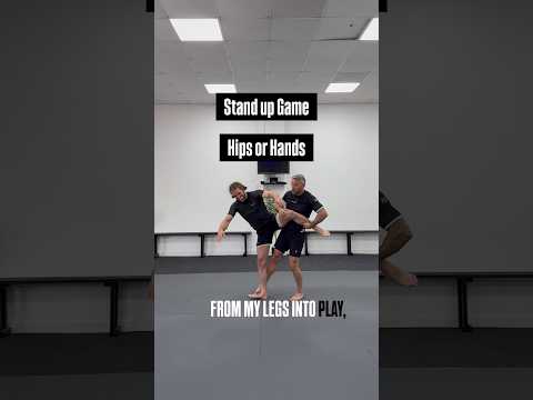 Stand up game hips or hands to mat