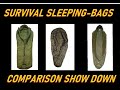ONLY THE FACTS Winter Sleeping Bags (Military & Rescue)...bexbugoutsurvivor