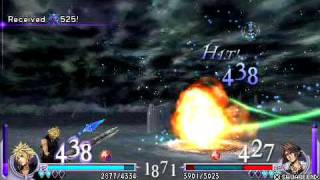 dissidia Cloud (AC) vs Squall