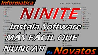 Ninite - Instala software de la forma más sencilla que existe