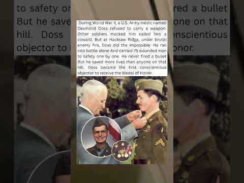 🤯😱He carried 75 wounded soldiers all by himself.