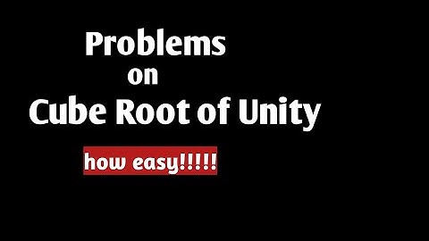NDA maths classes||CUBE ROOT OF UNITY//NDA//AIRFORCE//JEE
