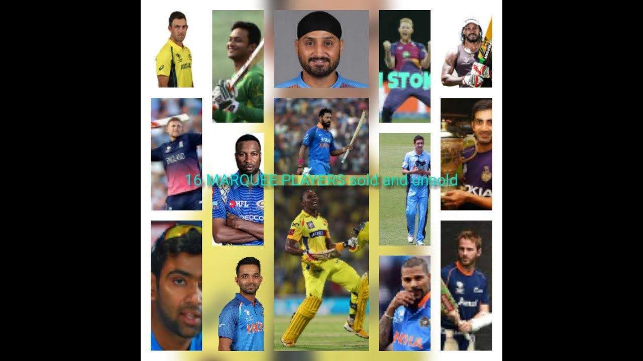 IPL AUCTION 2018:ALL MARQUEE PLAYERS LIVE RESULTS