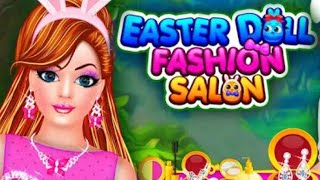 Easter Doll Fashion Salon Makeup Dress up Game screenshot 2