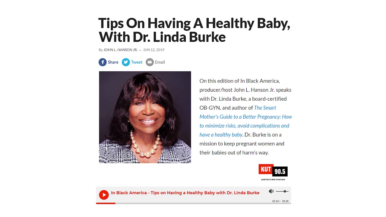 In Black America w/ Dr. Linda - Maternal Mortality, Medical Errors and Planning Your Pregnancy