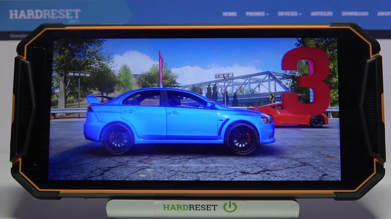 Как на Ulefone Armor 3W идёт Asphalt 9? / Гейм тест гонок Asphalt 9 Mobile на Ulefone Armor 3W