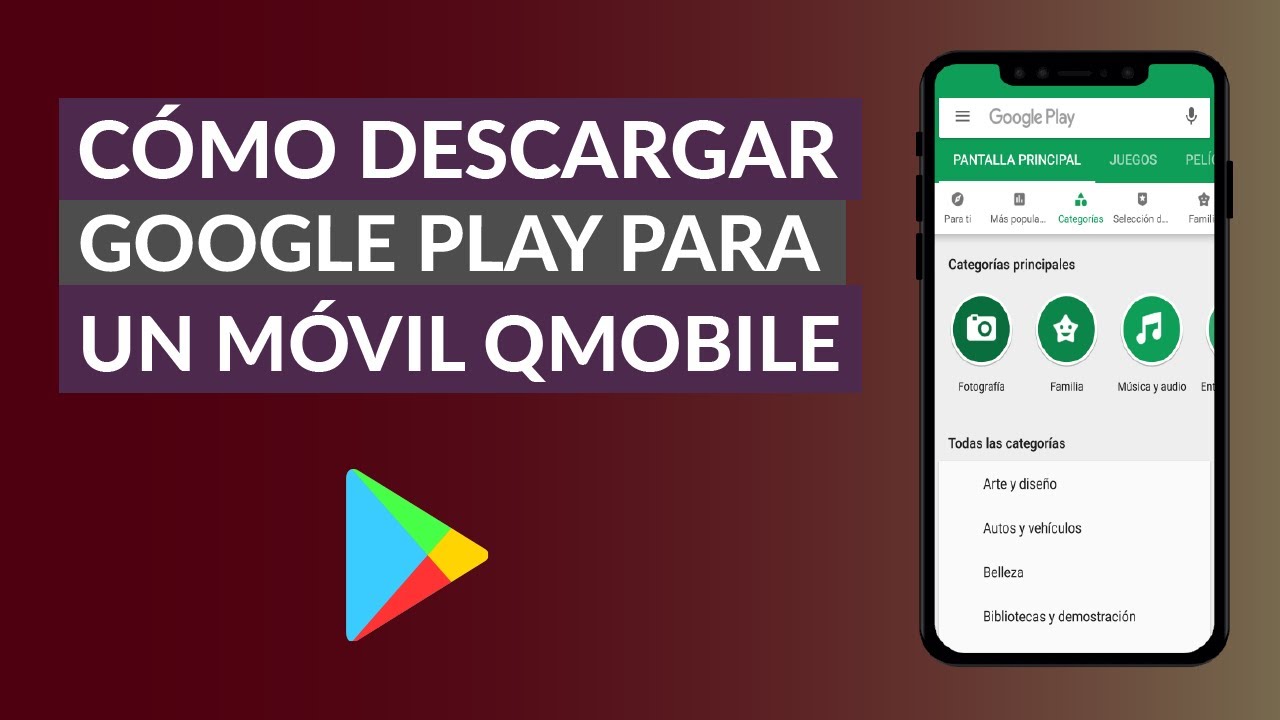 Descargar e Instalar Play Store en QMOBILE YouTube