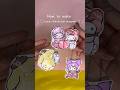 【🔨DIY cute character magnet🧲💖】#papercraft #sanrio #shorts #diy #ハンドメイド #サンリオ