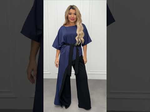 Костюм из креп-дайвинга батал, видео 1