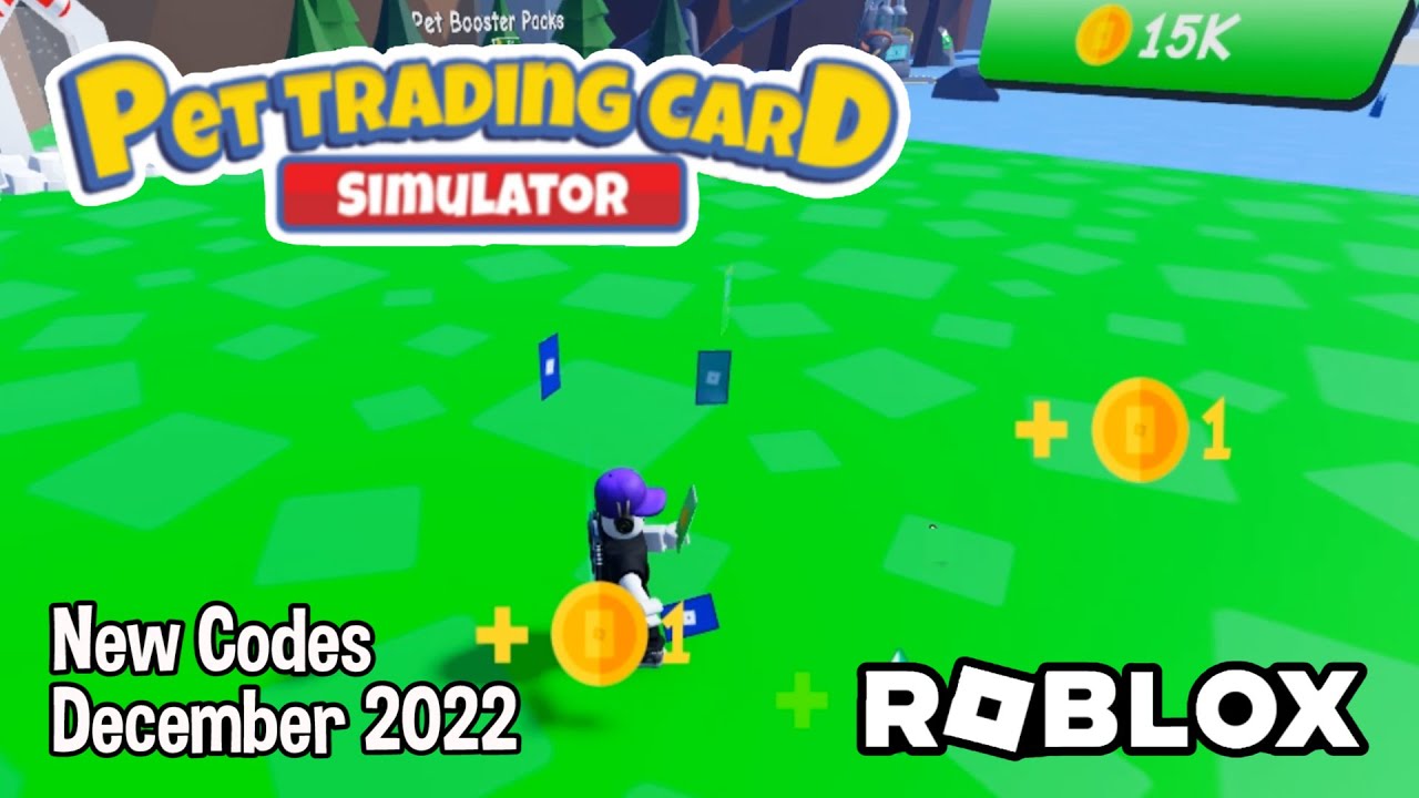 Roblox Pet Trading Card Simulator New Codes December 2022 YouTube