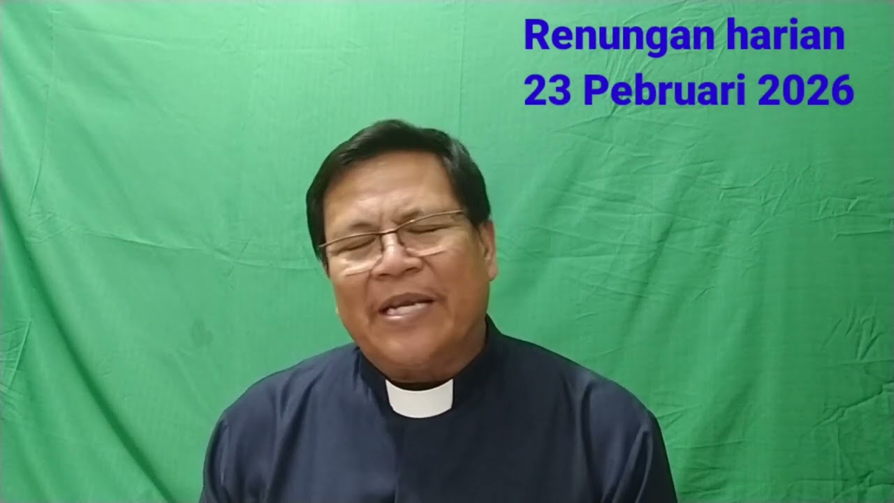 Renungan harian, 23 Pebruari 2026,#pdt Sarip Amsal Pasaribu,#hkbp Cijantung 