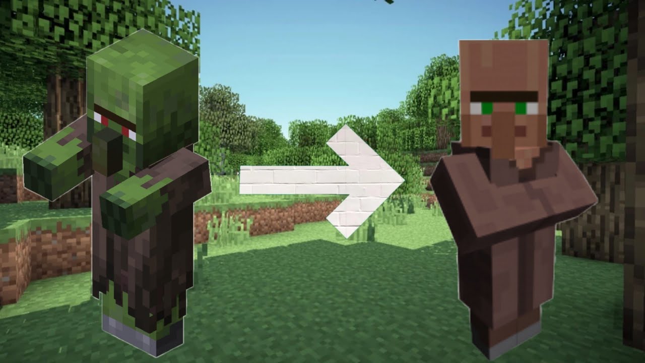 Como Curar A Un Aldeano Zombie
