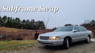Subframe Swap on a 1999 Cadillac Deville