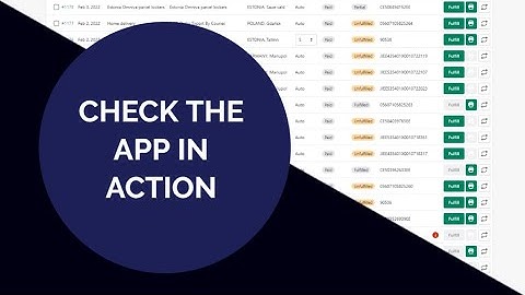 Parcely Shopify app demo