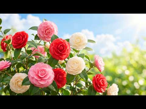 (No Ads) Morning Garden Glow ✨ | Relaxing Piano & Peaceful Nature Ambience