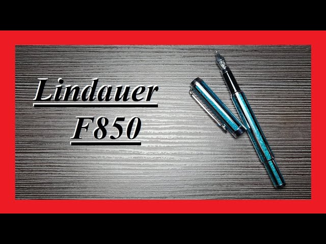 Lindauer Füllfederhalter – Mit Original Deutscher Feder, 11 Federstärken, In Geschenkbox