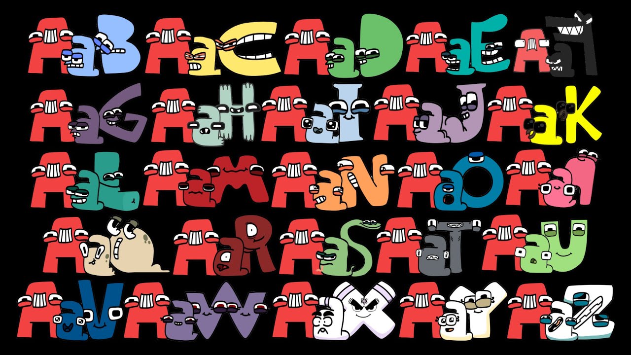 Alphabet Reverse Plush toy (All Letter.. FROM O) BUT THEY FAMILY - YouTube